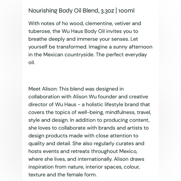 Cardea Auset | Wu Haus Body Oil - Picture 4 of 4